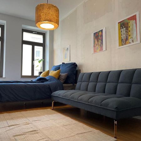 Stilvoller Altbau Mit Balkon - 10 Min To Center Apartment Leipzig Ngoại thất bức ảnh