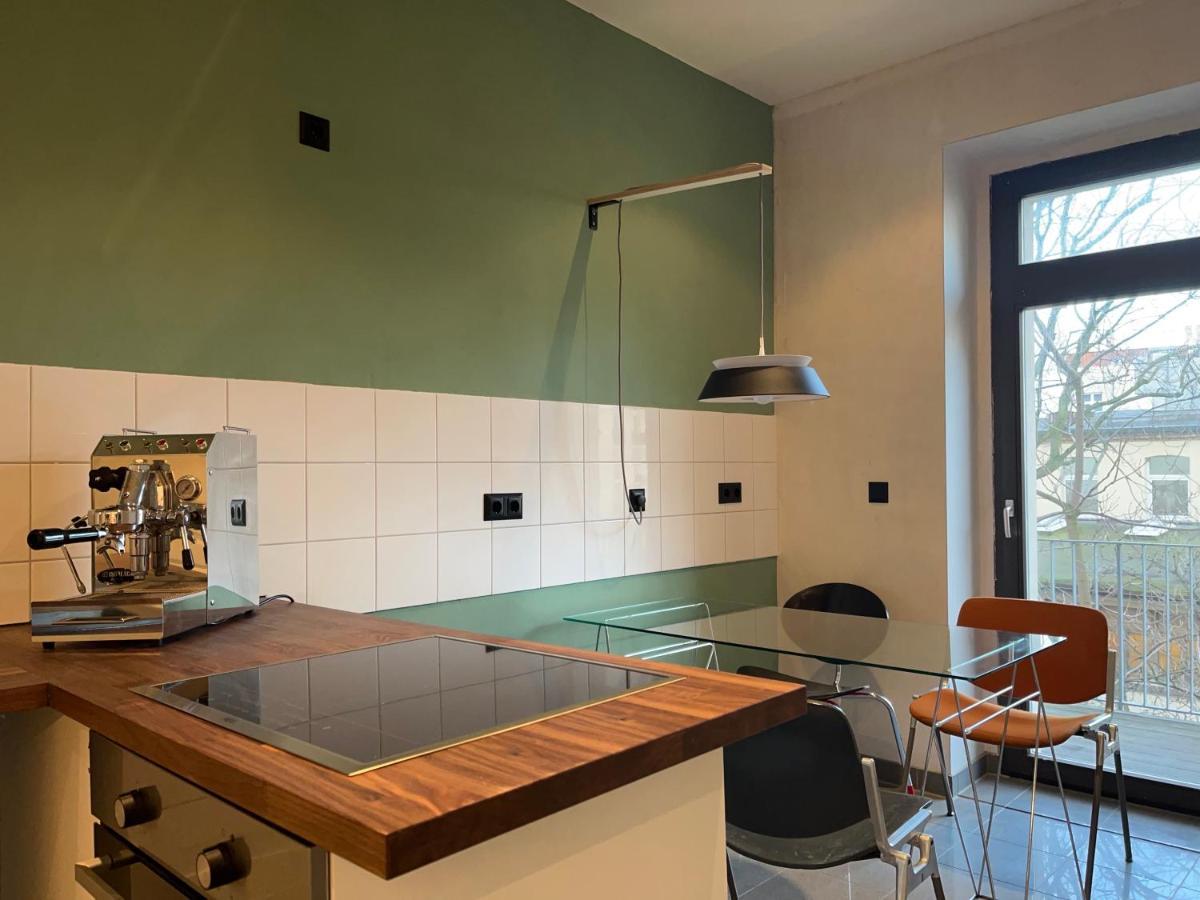 Stilvoller Altbau Mit Balkon - 10 Min To Center Apartment Leipzig Ngoại thất bức ảnh